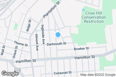 Map image of the property - 53 Pilgrim Ave