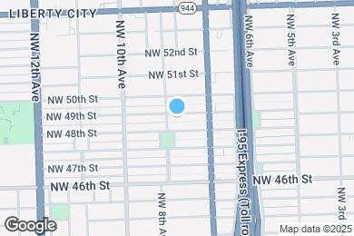 Map image of the property - 774 NW 49th St