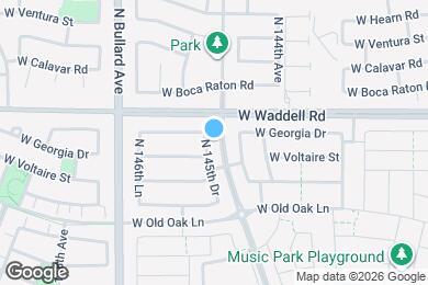 Map image of the property - 13695 N 145th Dr