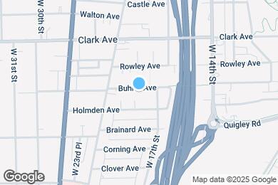 Map image of the property - 1817 Buhrer Ave