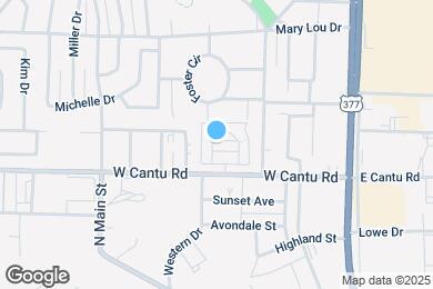 Map image of the property - 100 Royal Way Dr