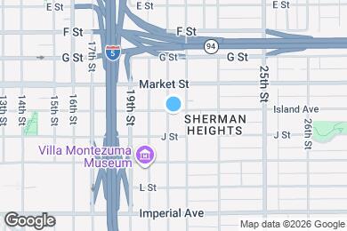 Map image of the property - 2103 Island Ave