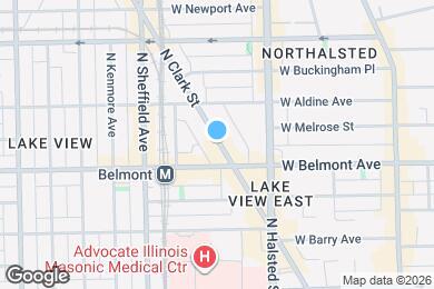 Map image of the property - 3232 N Clark St