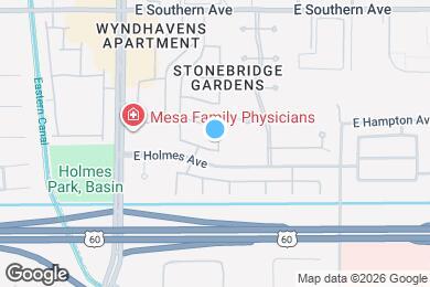 Map image of the property - 4550 E Harmony Ave