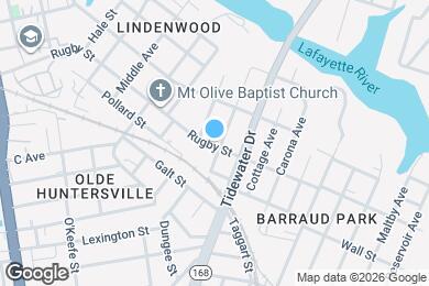 Map image of the property - 2401 Ruffin St