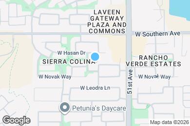 Map image of the property - 6208 S 52nd Dr