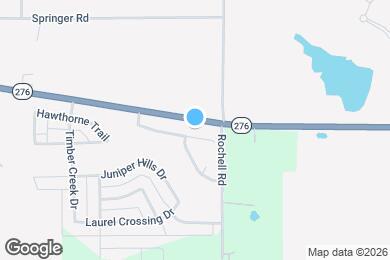 Map image of the property - 3884 Pinebluff Ln