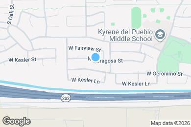 Map image of the property - 5351 W Saragosa St