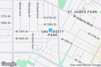 Map image of the property - 1150 W 29th St