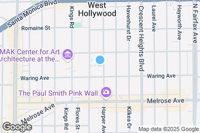 Map image of the property - 823 N Harper Ave