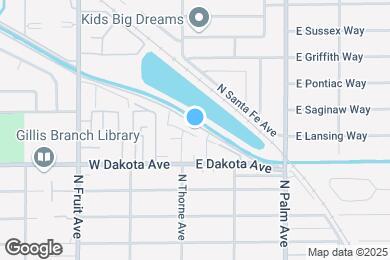 Map image of the property - 19 E Saginaw Way