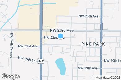 Map image of the property - 1115 NW 22nd Ave