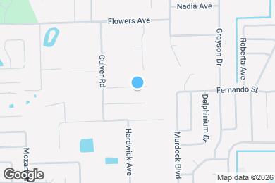 Map image of the property - 10452 Coconut Grove Ln