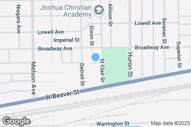 Map image of the property - 741 Dixon St