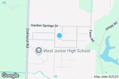 Map image of the property - 110 Birch Springs Dr