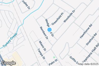 Map image of the property - 6011 Wedgewood Dr