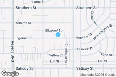 Map image of the property - 18162 Ingomar St