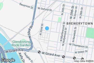 Map image of the property - 3138 W Master St