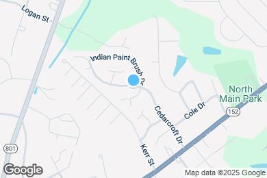 Map image of the property - 306 Cedarcroft Dr
