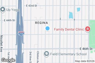 Map image of the property - 4449 4th Ave S