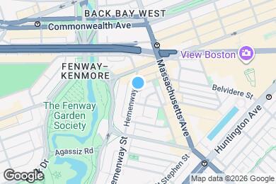 Map image of the property - 26 Hemenway St