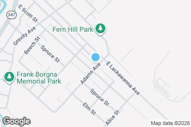 Map image of the property - 104 Adams Ave