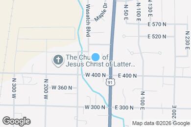 Map image of the property - 55 W 440 N