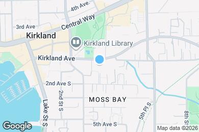 Map image of the property - 375 Kirkland Ave