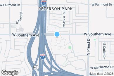 Map image of the property - 1716 W Village Way