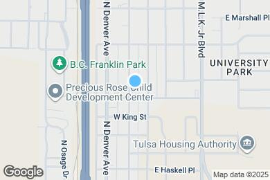 Map image of the property - 1109 N Cheyenne Ave
