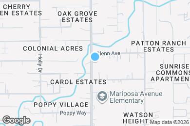 Map image of the property - 8108 Mariposa Ave