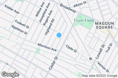 Map image of the property - 36 Boston Ave