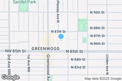 Map image of the property - 8532 Phinney Ave N