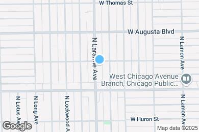 Map image of the property - 849 N Laramie Ave