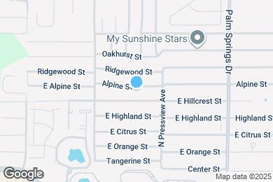 Map image of the property - 332 Alpine St