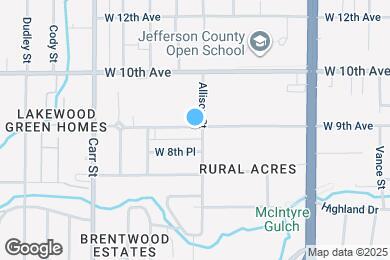 Map image of the property - 8060 W 9th Ave