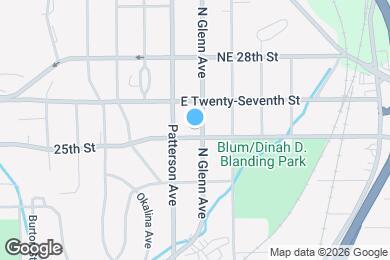 Map image of the property - 317 W Twenty-Third St