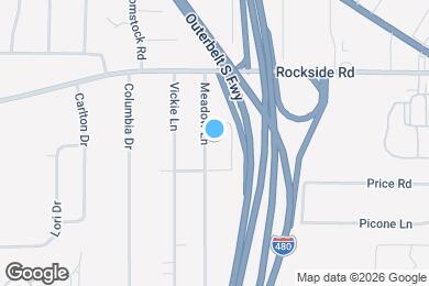 Map image of the property - 5583 Meadow Ln
