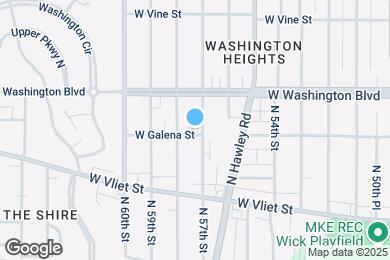 Map image of the property - 5702 W Galena St