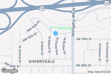 Map image of the property - 9000 N Grand Ave