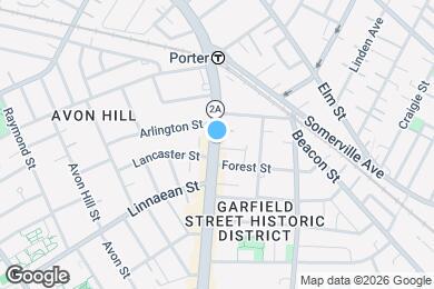 Map image of the property - 1783 Massachusetts Ave