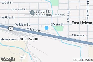 Map image of the property - 4 W Pacific St