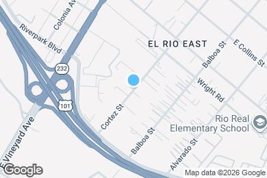 Map image of the property - 2558 Cortez St