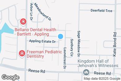 Map image of the property - 2636 Appling Crest Dr