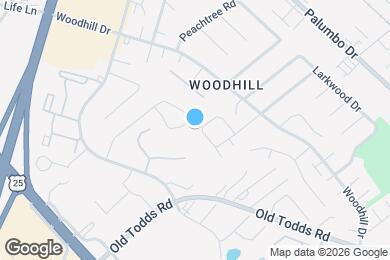 Map image of the property - 215 Hedgewood Ct