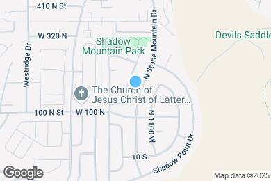 Map image of the property - 163 N Stone Mountain Dr