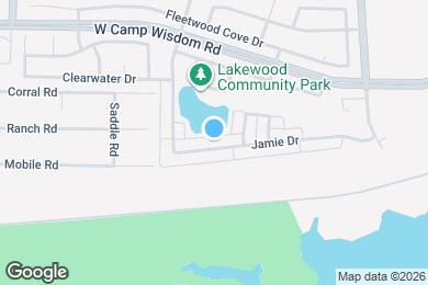 Map image of the property - 1124 Jamie Dr