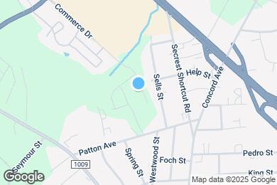 Map image of the property - 1835 Commerce Dr