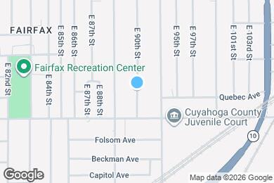 Map image of the property - 2340 E 90th St