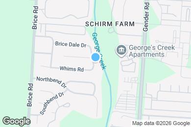 Map image of the property - 4990 Brice Creek Dr